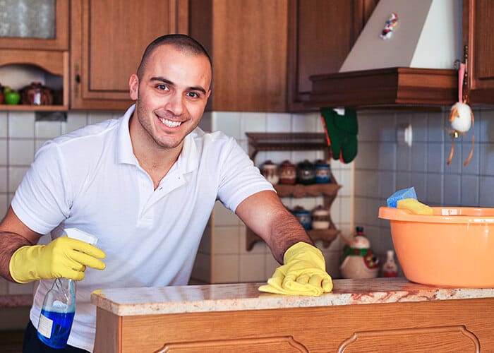 One-off cleaning service by a cleaning professional