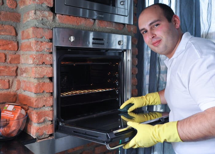 Oven Cleaning Service performed by Pauls Cleaning professional